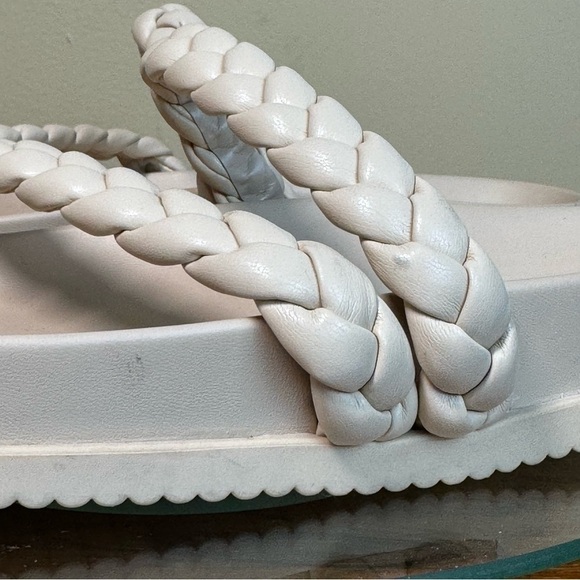 BP Keaton Braided Slide Sandal Beige in size 12 - Picture 9 of 13